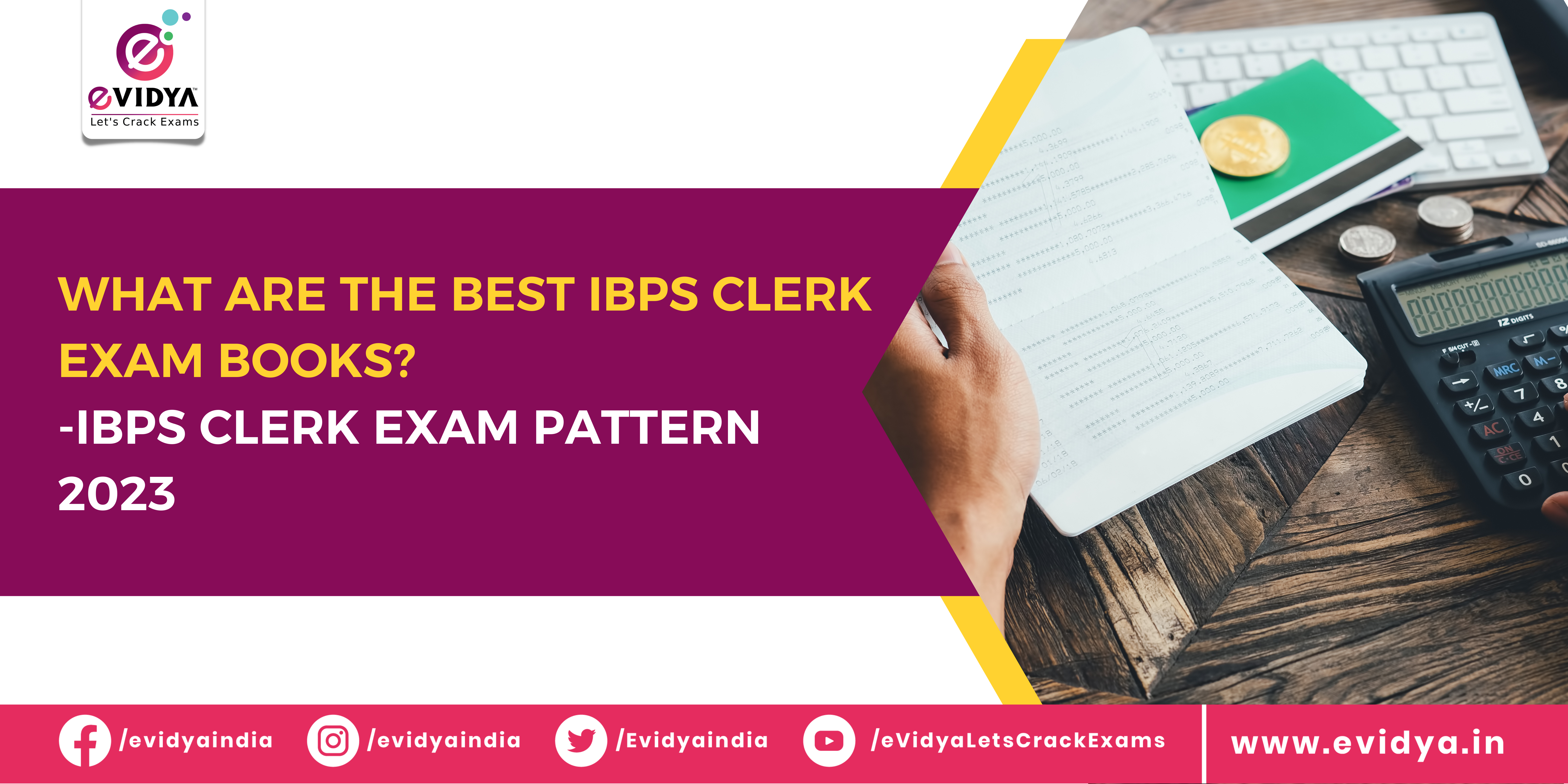 IBPS Clerk exam books